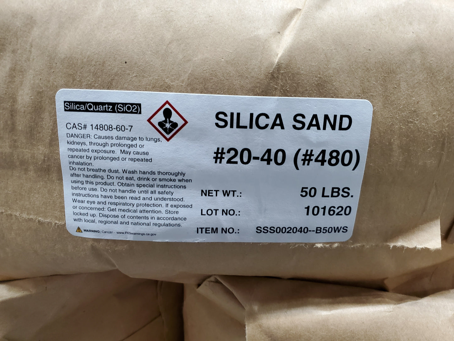 Epoxy Depot Silica Sand #20-40