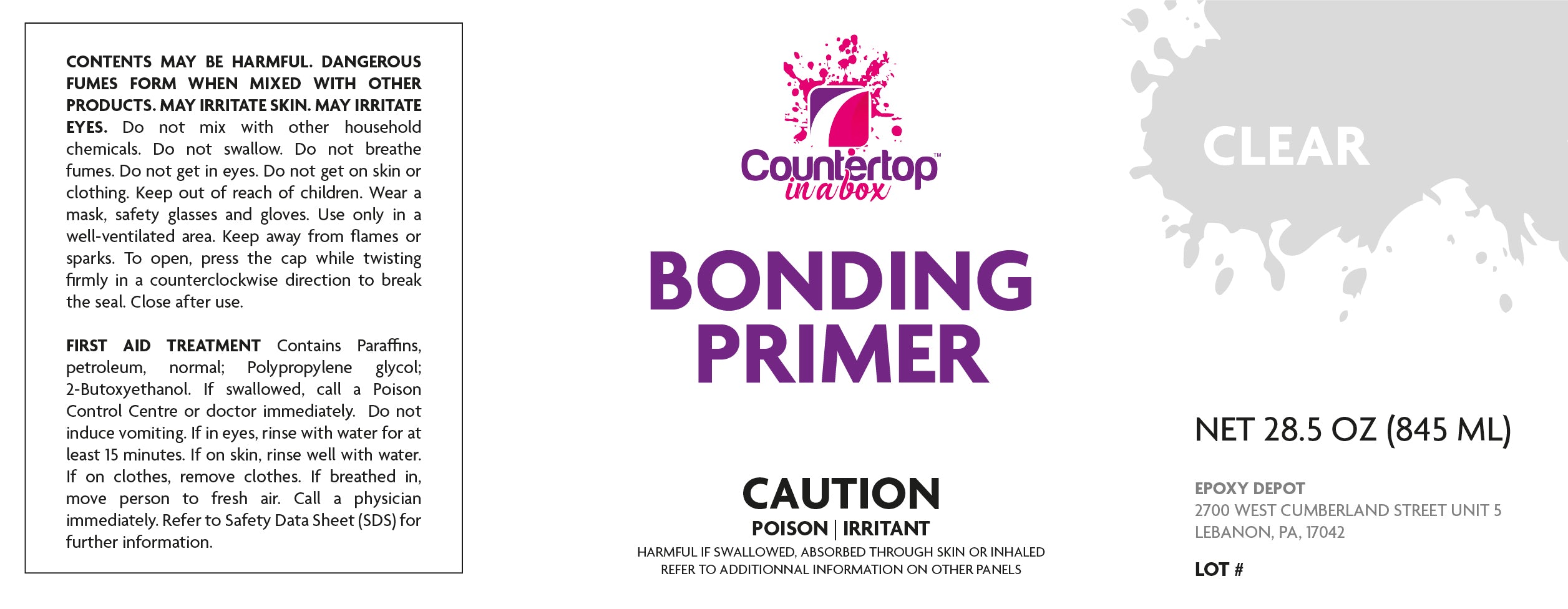 Countertop in a Box- Bonding Primer – Epoxy Depot